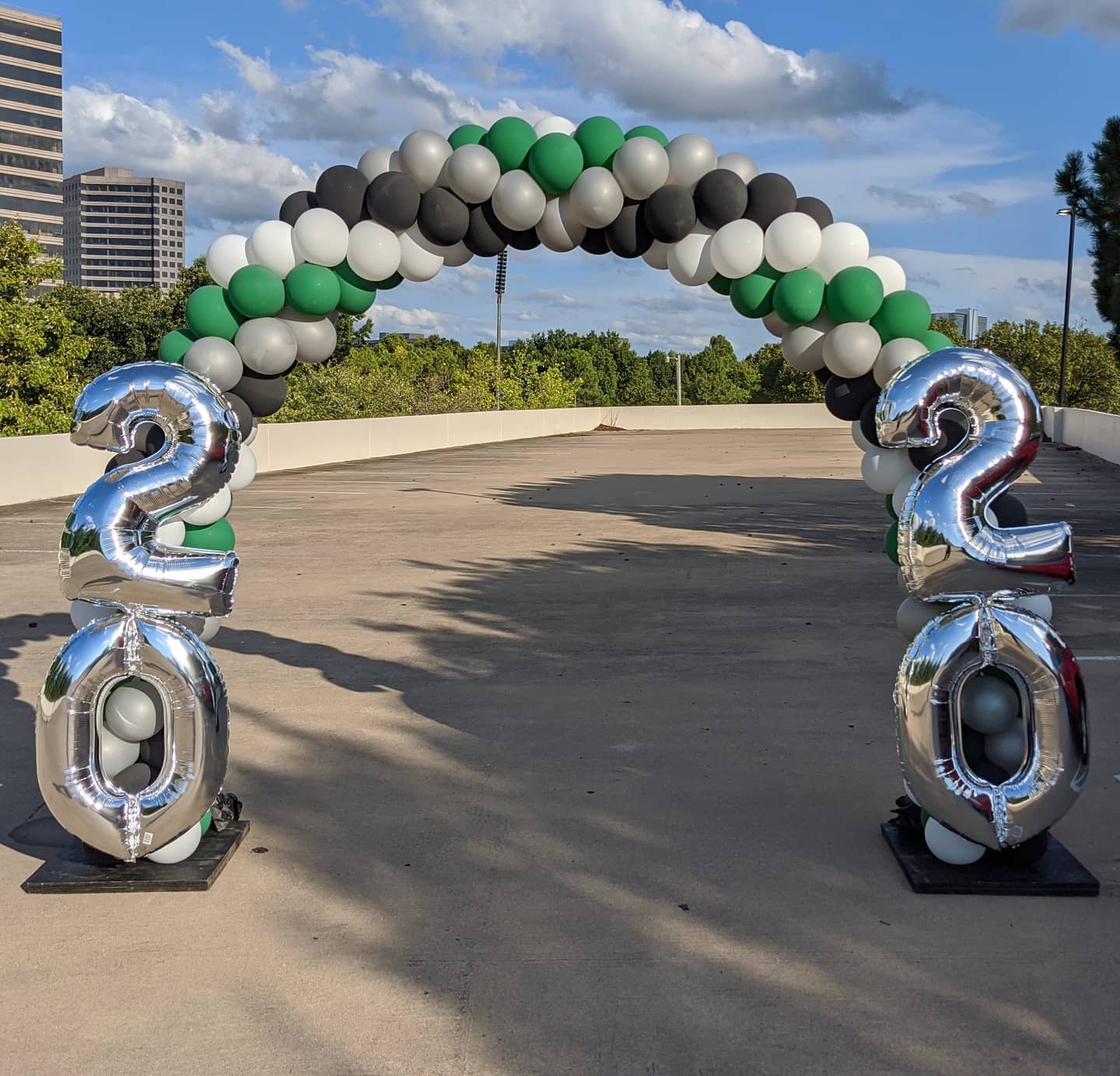 Balloon Sculpture for a Graduation Event