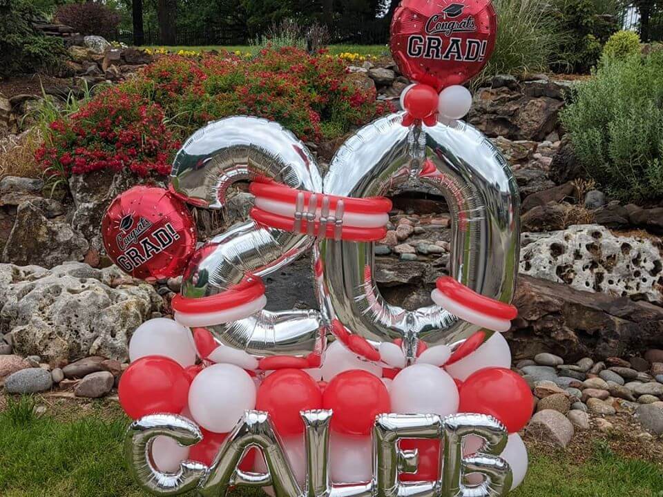 Balloon Sculpture for a Graduation Event