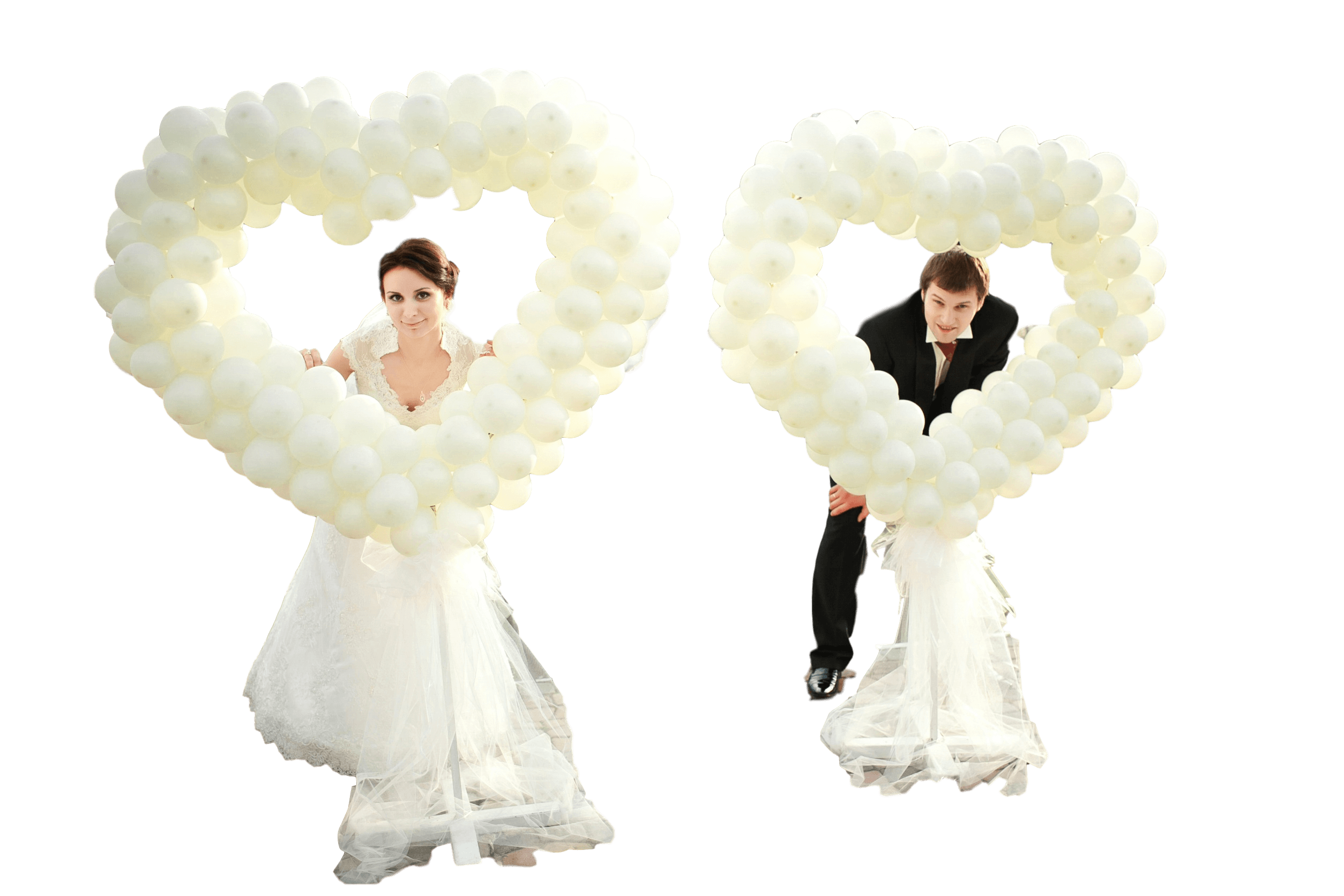 Balloon Sculpture for a Wedding